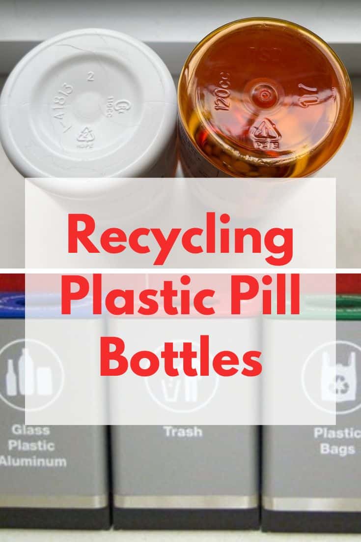 recycling plastic pill bottles pin