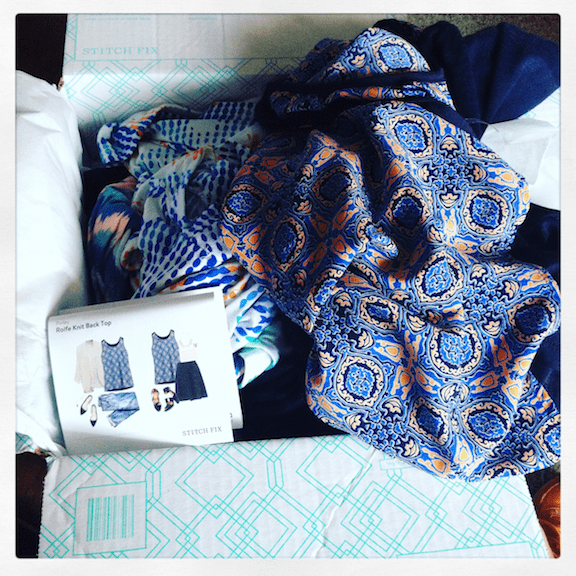 one of my first stitch fix boxes Leah Ingram
