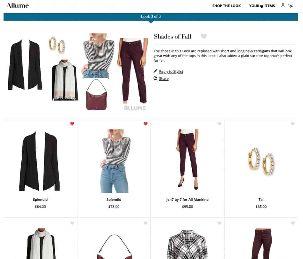 shopping stylist alume clothing review