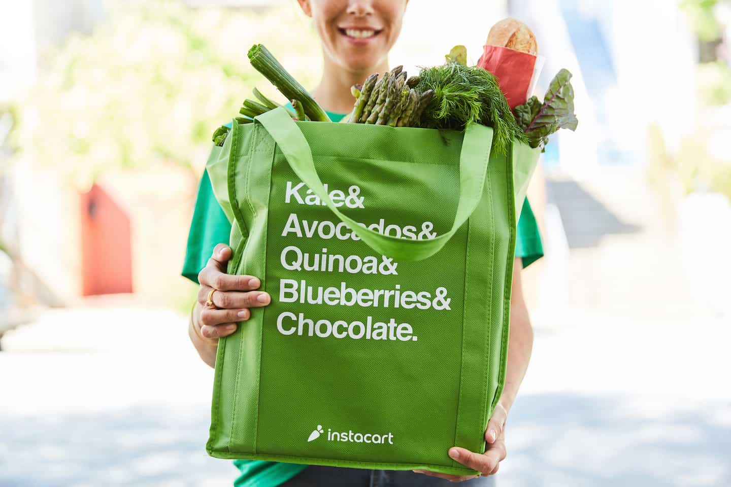 instacart grocery delivery bag