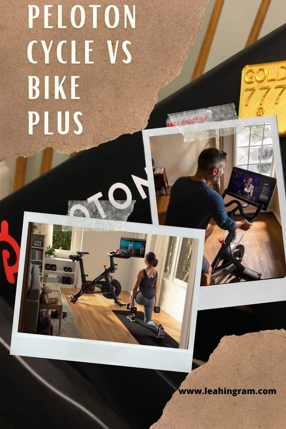 peloton cycle vs bike plus Leah Ingram