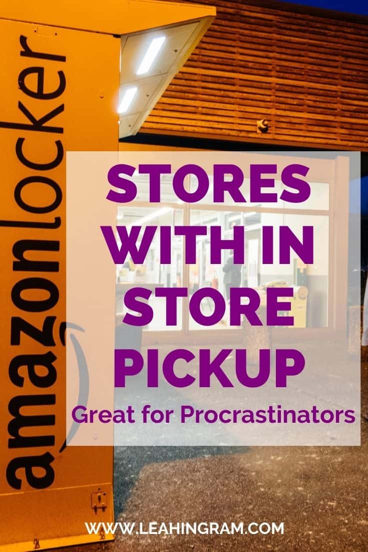 Stores with In Store Pickup 2023