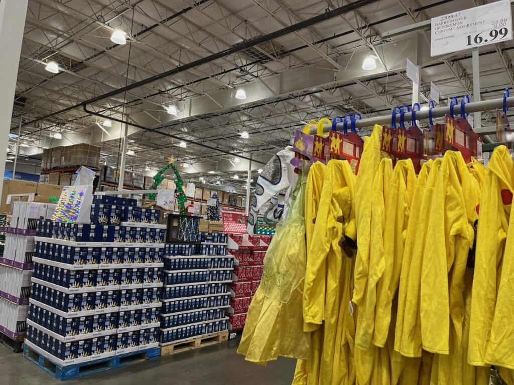 costco costumes and christmas decorations