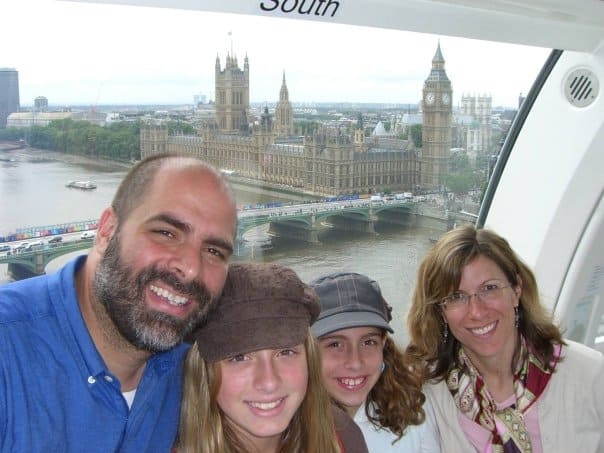 family on london eye