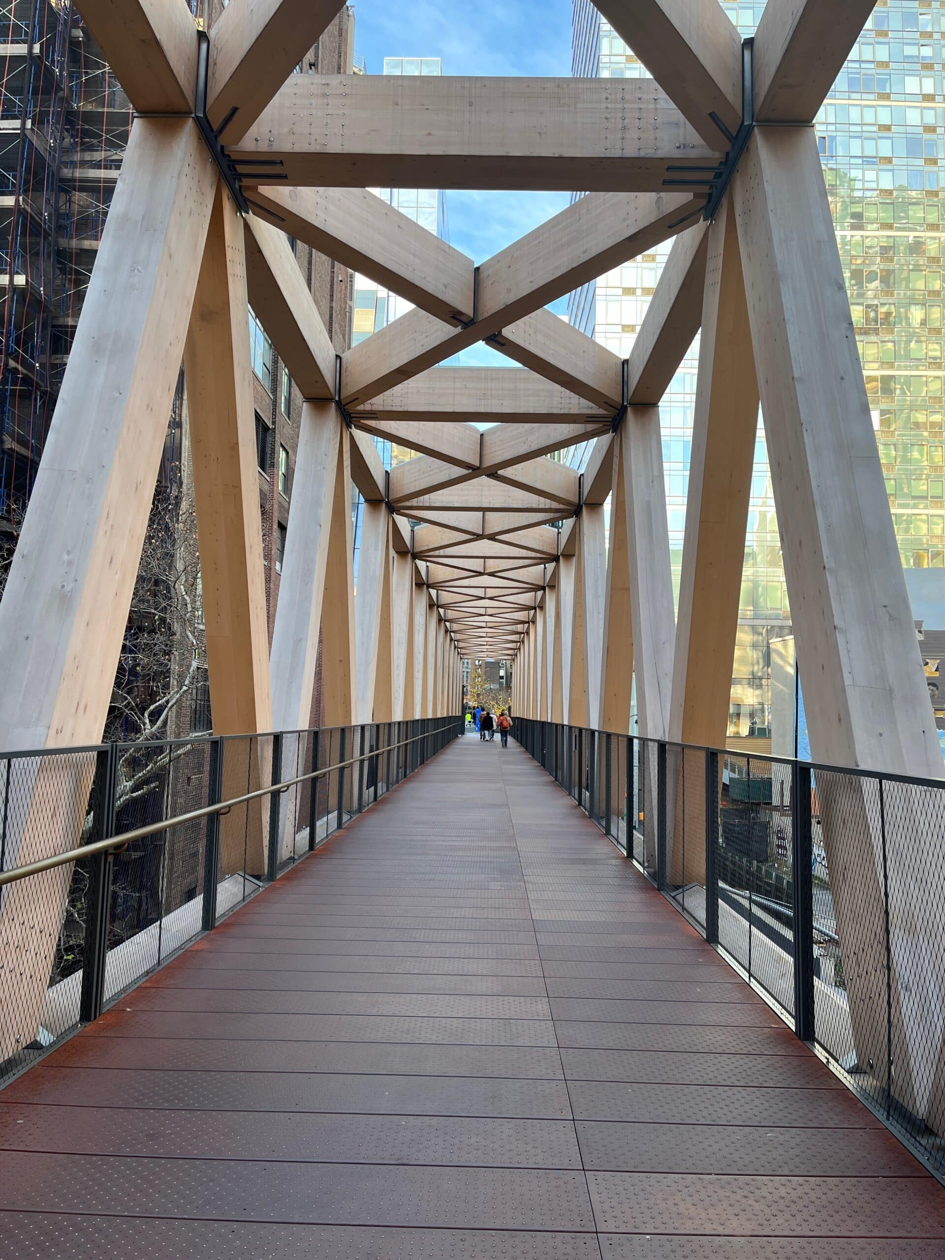 railway connector from hudson yards to high line