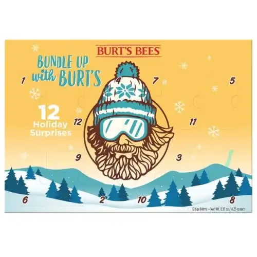 Burt's Bees Bundle Up with Burt's 12 Holiday Finds Advent Calendar