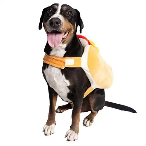Pet Krewe Hot Dog Costume for Cats and Dogs