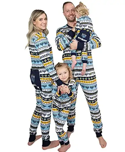 Matching Family Chanukah Pajamas