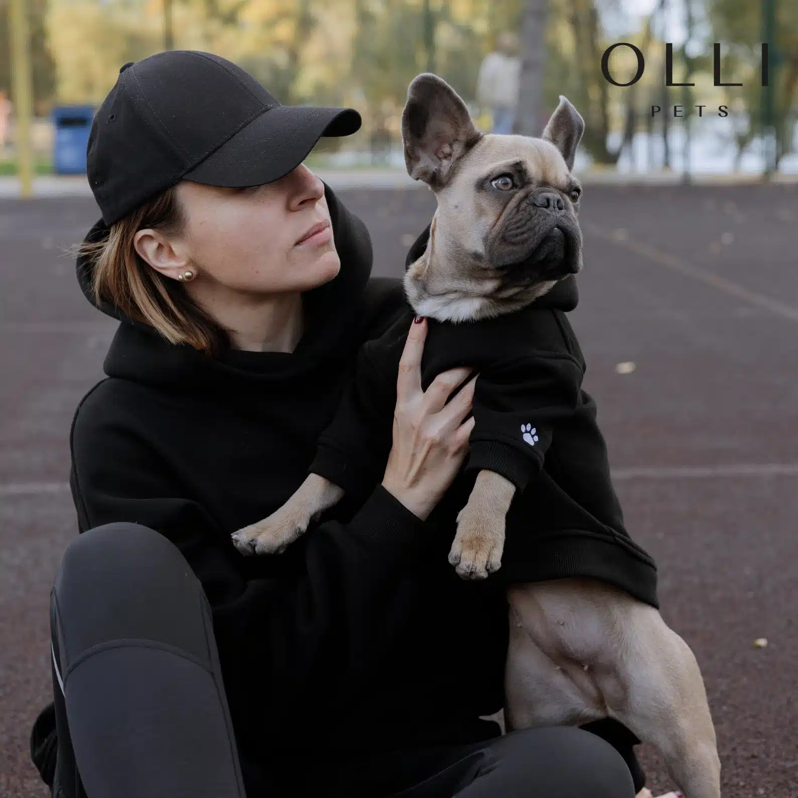 Custom matching dog owner and dog hoodie set - Etsy