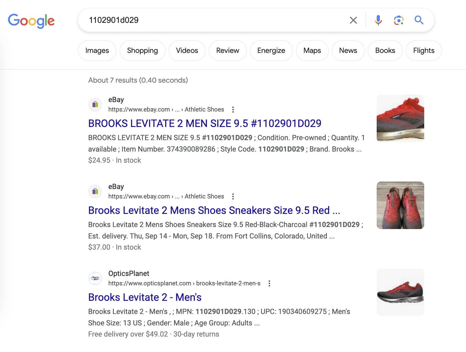 search results for brooks levitate sneakers