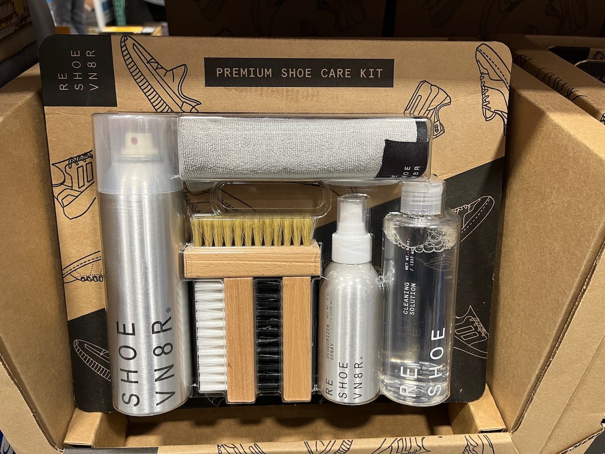 shoe cleaning kit sold at costco