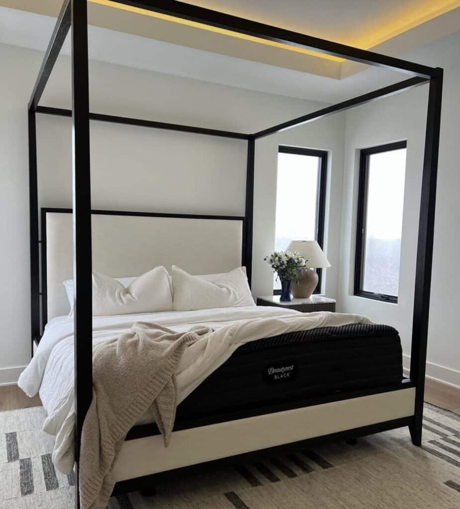 mattress firm bedroom poster bed