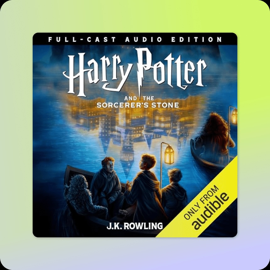 Audible screen cover.